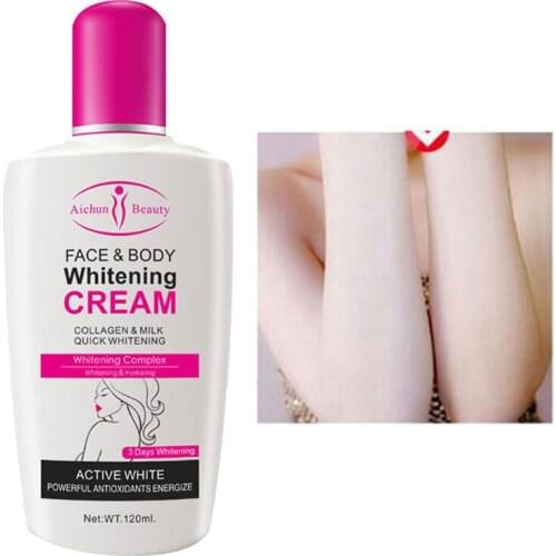 Whitening Body Milk Moisturizing Nourishing Smooth Whitening Oil-control Collagen Milk Skin Care Milk 120 ml
