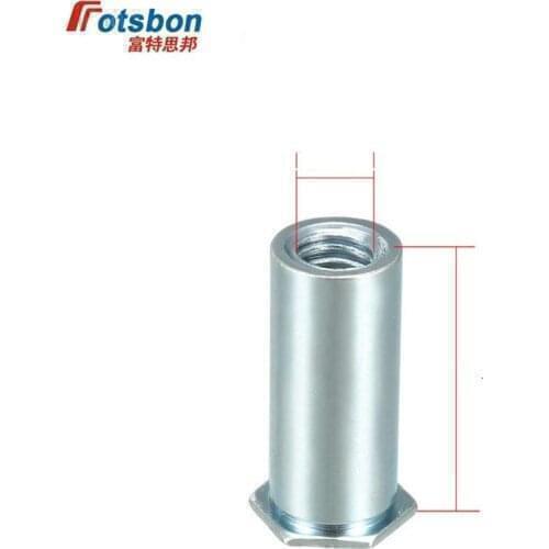 SOS-M3.5-10 Thru-hole Threaded Standoffs Self Clinching Crossing Crimped Standoff Server Cabinet Inox Sheet Metal PEM Standard