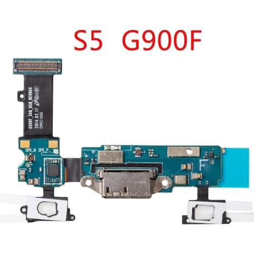 For Samsung Galaxy S5 G900F USB Charging Port PCB Board Charger Dock Connector Flex Cable