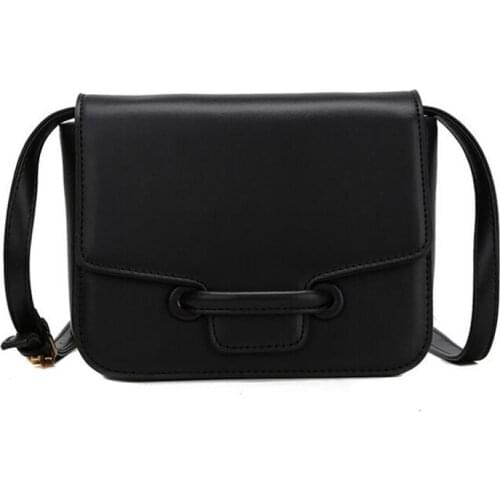 Women 2020 New Fashion Korean Style Fashion Net Red Versatile One Shoulder Shoulder Messenger Womens Bag Cow Leather Flap Soft