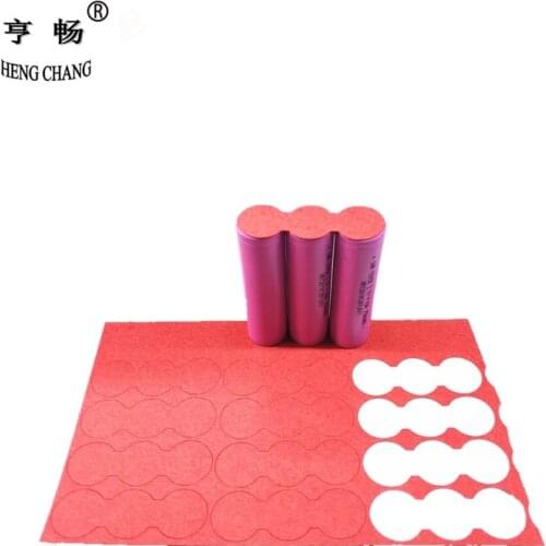 18650 battery insulation pad 3p 18650 external packaging insulation highland barley paper Lithium battery accessories