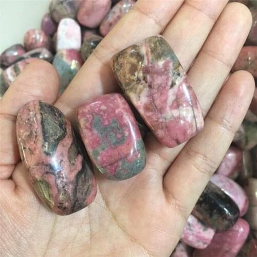 3pcs beautiful natural stones and minerals Rose stone healing love stone raw gemstones as gift for home & party decor