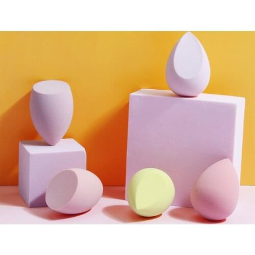 4pcs Professional Makeup Sponge Water Drop Shape Cosmetic Puff Face Liquid Foundation Cream Powder Puff Beauty Make Up Tools