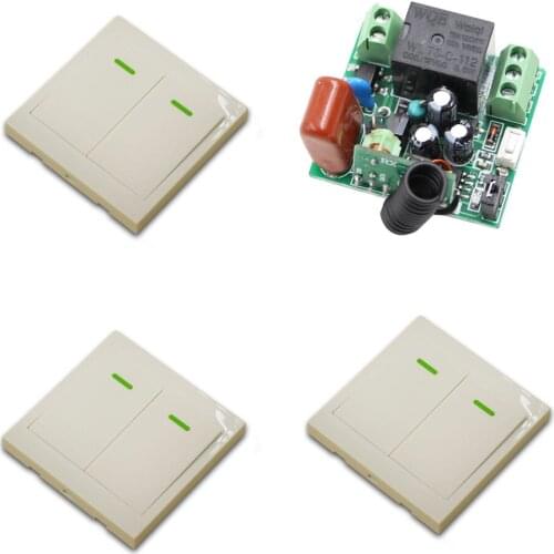 315Mhz AC 220V 1CH Remote Control Switch Radio Light Switch 1 Channel 10A Wireless Relay Receiver Transmitter Fixed Code