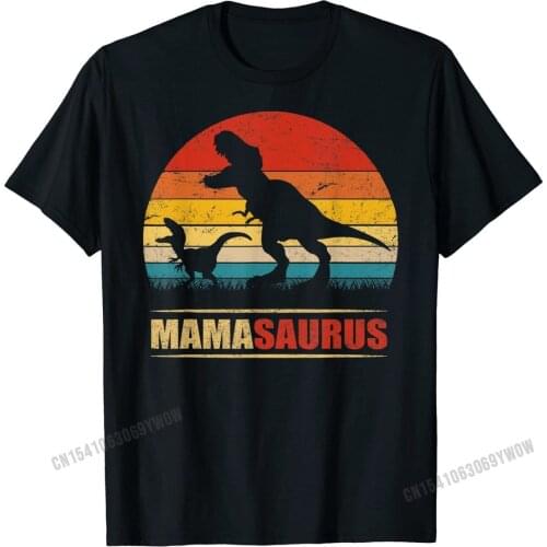 Mamasaurus T rex Dinosaur Funny Mothers Day Shirt Mom Women T-Shirt Simple Style T Shirt Popular Tops T Shirt Cotton Man Custom