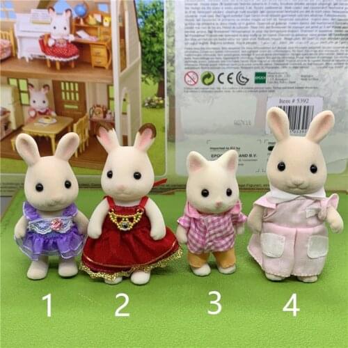 Geniune Sylvanian Doll Figures Families without package