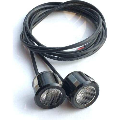 Pair 12v Mini led Car styling eagle eye DRL day running light Auto truck Reversing Parking Backup Rear tail License plate lights