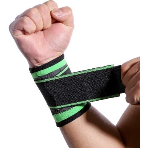 Adjustable Sports Wrist Brace Wrap Breathable Hand Wrist Bandage Support Fitness Gym Strap Wristband