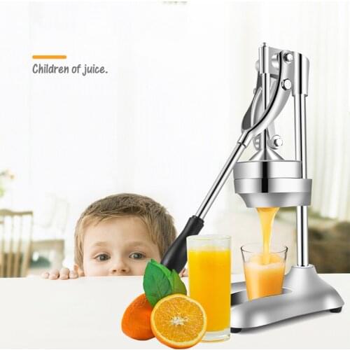 BETOHE Fruits Vegetable Hand Manual Squeezer Juicer Orange Lemon Juice slow Pressing extractor Stainless Steel machine