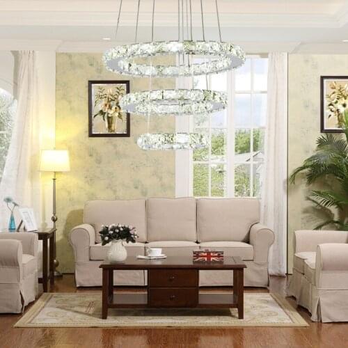 Modern crystal royal vintage Luxury Lustre chandelier LED 220V pendant lamp for bedroom restaurant hotel hall palor living room