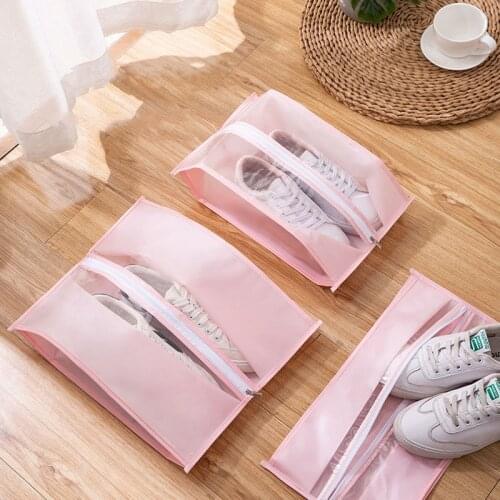 Womens Waterproof Storage Bag Travel Shoe Boots High Heel Zip Pack Reusable Underwear Sock Pouch Short Trip Organize Accessory