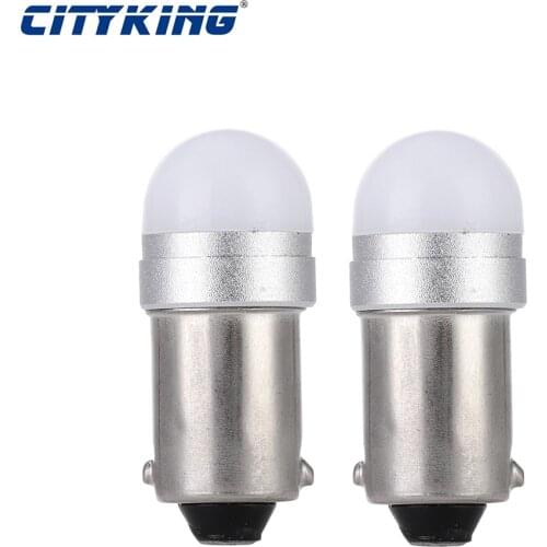 2-50PCS BA9S Led Car Light Bulb T4W Led 3030 Chip Car Styling Led interior Door Dome Lamp License Plate Light Source DC10-30V