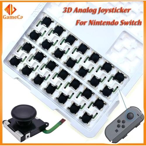 50pcs/Lot Sensitive 3D Analog Sensor Comfortable Joystick For Nintendo Switch NS Joy-Con Controller accessories