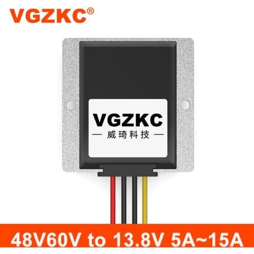60V to 13.8V 5A 8A 10A 15A DC voltage regulator converter 60V to 13.8V automotive power supply buck module
