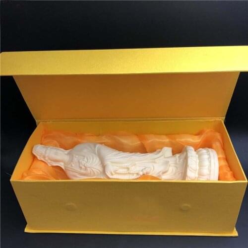 21CM large Southeast Asia Thailand GOOD buddha statue Buddhism Avalokitesvara Guanyin GOD Buddha Carving statue # HOME Talisman