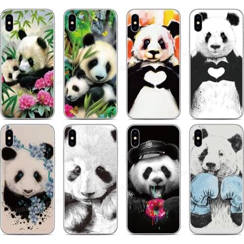 Panda Cover For LG Wing Harmony 4 K42 Q61 Q51 K52 K62 Q52 K92 K71 Q92 Q920 V30 Q7 K22 Plus Style3 L-41A V40 X Power 3 Phone Case