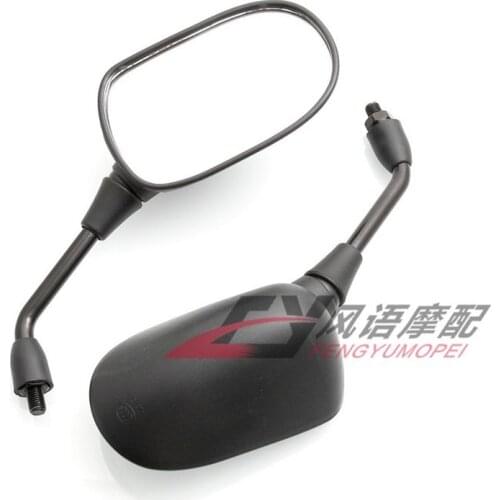 Black Motorcycle Side Mirrors Plastics and Metals Modification Accessories Universal for Honda CB400X CB400F CB500F CB500X