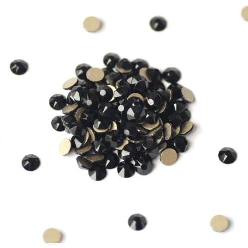 CTPA3bI Light Chrome Nail Art Adhesive Accessories Rhinestones Strass Flatback Glass Crystal Glue On Stones For Garment Gym Suit