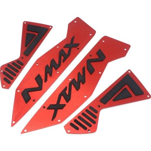 For YAMAHA NMAX N-MAX 155 125 NMAX125 NMAX155 N-MAX155 15-17 Footrest Pedal Scooter Front & Rear Footboard Steps Foot Plate