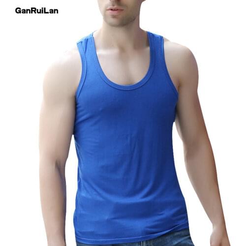 GANRUILAN Men's Fitness Tank Tops
