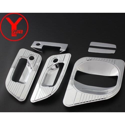 YCSUNZ ABS chrome door handle protector cover parts car styling accessories For nissan urvan Caravan nv350 e26 2016 2017 2018