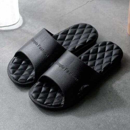 Summer Indoor Slippers for Men EVA Non-Slip House Sandals Unisex Soft Bottom Massage Shoes Women Home Slides Shower Sandals