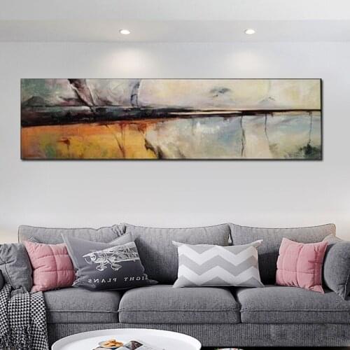 New Arrival Modern Free Shipping Hot Sale Pictures Art 100% Hand Painted Abstract Modern Decor Picture Oil Painting On Canvas