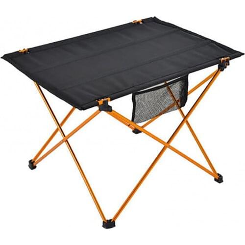 Outdoor Portable Folding Picnic Table Ultra Light Aluminum Alloy Desk Camping Table With Storage Bag Camping Equipment