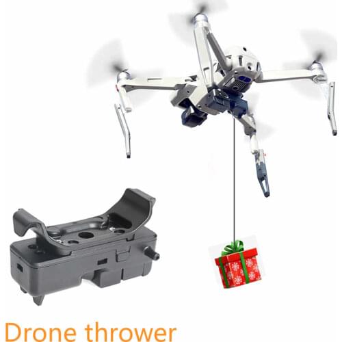 Thrower System For DJI Mavic 2 Pro AIR 2 Drone Fishing Bait Wedding Ring Gift Deliver Sky Hook Mavic Mini 2 Thrower Accessories