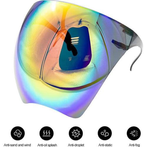Sunglasses Women Men Protective Faceshield Glasses Goggles Full Face Covered Spherical Lens Anti-Spray Safety Sunglasses Men