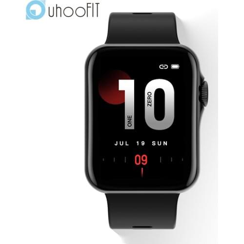 Uhoofit D06 Smart watch Full Touch Screen Sport Tracker BT Calling Heart Rate BP ECG Sports Smartwatch for IOS Android