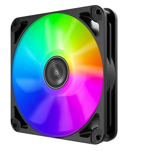 Jonsbo FR140S 140x140x25mm Computer Case Cooling Fan 5V 3 Pin ARGB 4 Pin PWM Quiet PC Chassis Cooler Radiator Fan PC Accessories