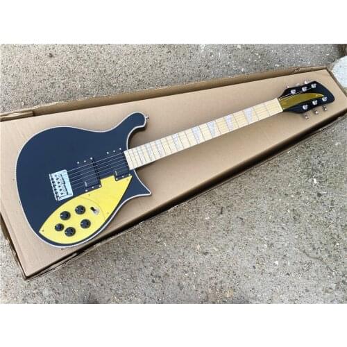 High quality 660 electric guitar 6 string black maple fingerboard fixed bridge closed pickup free shipping