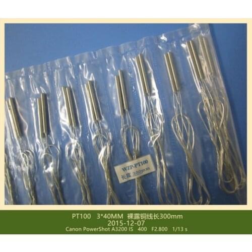 10pcs FREE SHIPPING NEW pt100 temperature with steel Materials