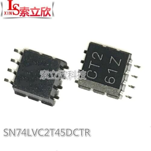 20pcs / Lot NEW SN74LVC2T45DCTR 74LVC2T45 CT2 SSOP8 SN74LVC2T45DCT