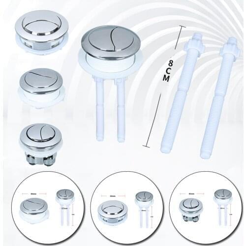 38mm 48mm 58mm ​Dual Flush Toilet Tank Button Closestool Bathroom Accessories Water Saving Valve Home Tools