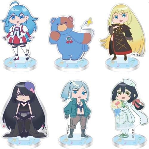 Anime Vivy -Fluorite Eye’s Song Diva Matsumoto Estella Acrylic Figure Stand Model Plate Cosplay Desktop Decor Cosplay Xmas Gifts