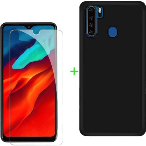 For iGET Blackview GA80 Pro Case Glass Luxury Soft TPU Phone Case With Tempered glass For iGET Blackview GA80 Pro 6.49