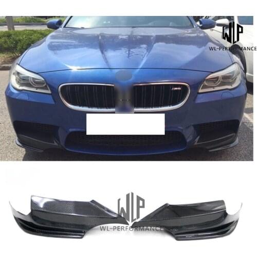 F10 F18 M5 Front Bumper Side Splitters Car Styling Fit For BMW 5 Series F10 F18 M5 520i 525i 530i 535i Car body kit 2011-2017