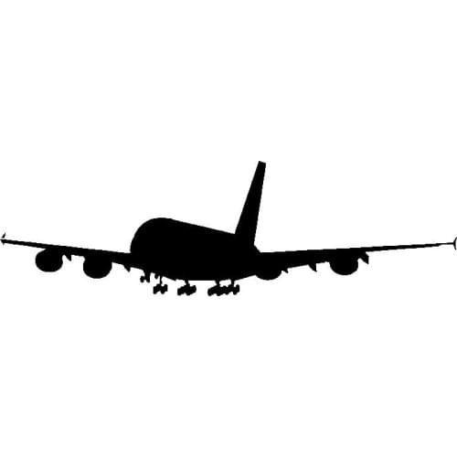 Hot Sale Car Sticker Accessories Funny New Tide Unusual Design Landing Small Airplane Graphics Decal Car Styling PVC