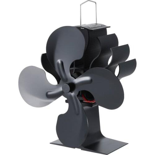 Hot Fireplace Fan Wood Burning Real Hot Power Fireplace Small Fan Energy Saving Thermal Power Fireplace Fan