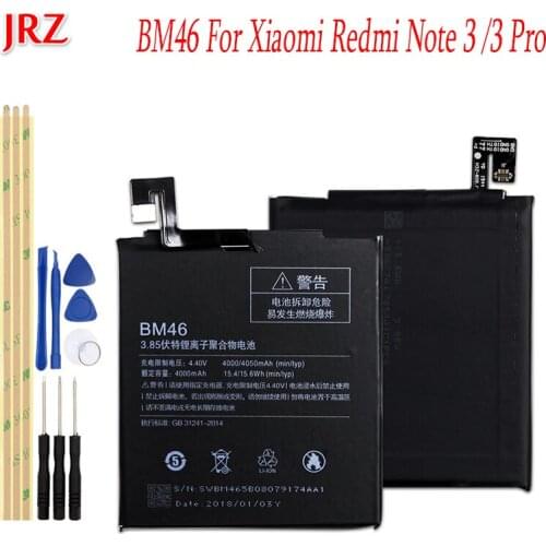 JRZ Xiaomi Mi Note Phone Batteries