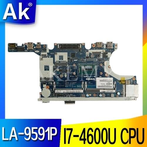 LA-9591P Laptop motherboard For DELL Latitude E7440 original mainboard I7-4600U