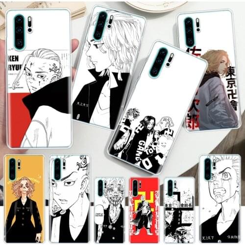 Anime Tokyo Revengers Manga Soft Phone Case For Huawei Honor 10 9 20 Lite Y5 Y6 Y7 Y9 8A 8X 8S 7A 7X 9X 10i 20i Pro Cover Coque