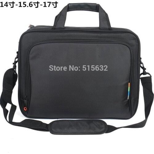 New nylon black laptop bag for men notebook bag for 14 15 15.6 inch computer accessories,notebook bag