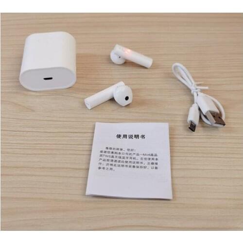 New Mini Tws Wireless Bluetooth Earphones MIR6 Sport Stereo True Wireless Earbuds Bluetooth 5.0 With Micphone Dropshipping