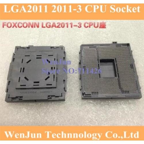 Original for Foxconn Socket LGA2011 2011-3 CPU Base PC Connector BGA Base for intel I7