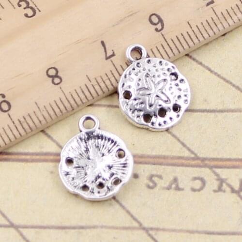 20pcs Charms Starfish 15x12mm Tibetan Silver Color Pendants Antique Jewelry Making DIY Handmade Craft