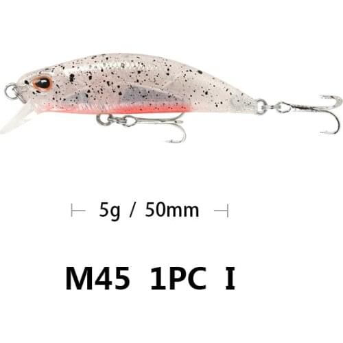 Submerged Minow 55mm/5g Whole Swimming Layer Trembling Sinking Siniperca Chuatsi Bait Fishing Lure