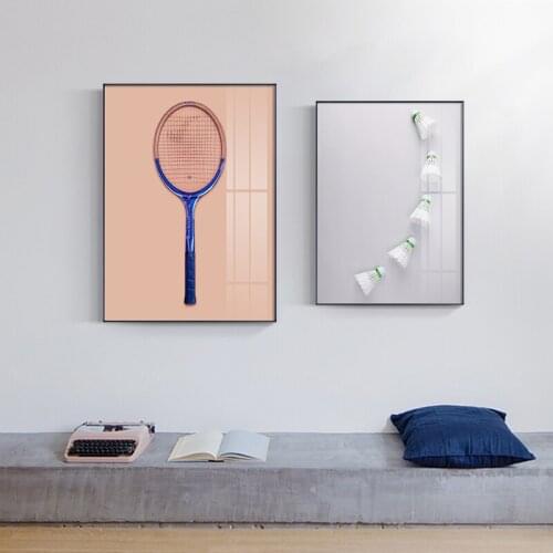 Modern gymnasium Sports Equipment Canvas Painting Posters Print Minimalist Sports mania Wall Art Picture For Living Room Bedroom